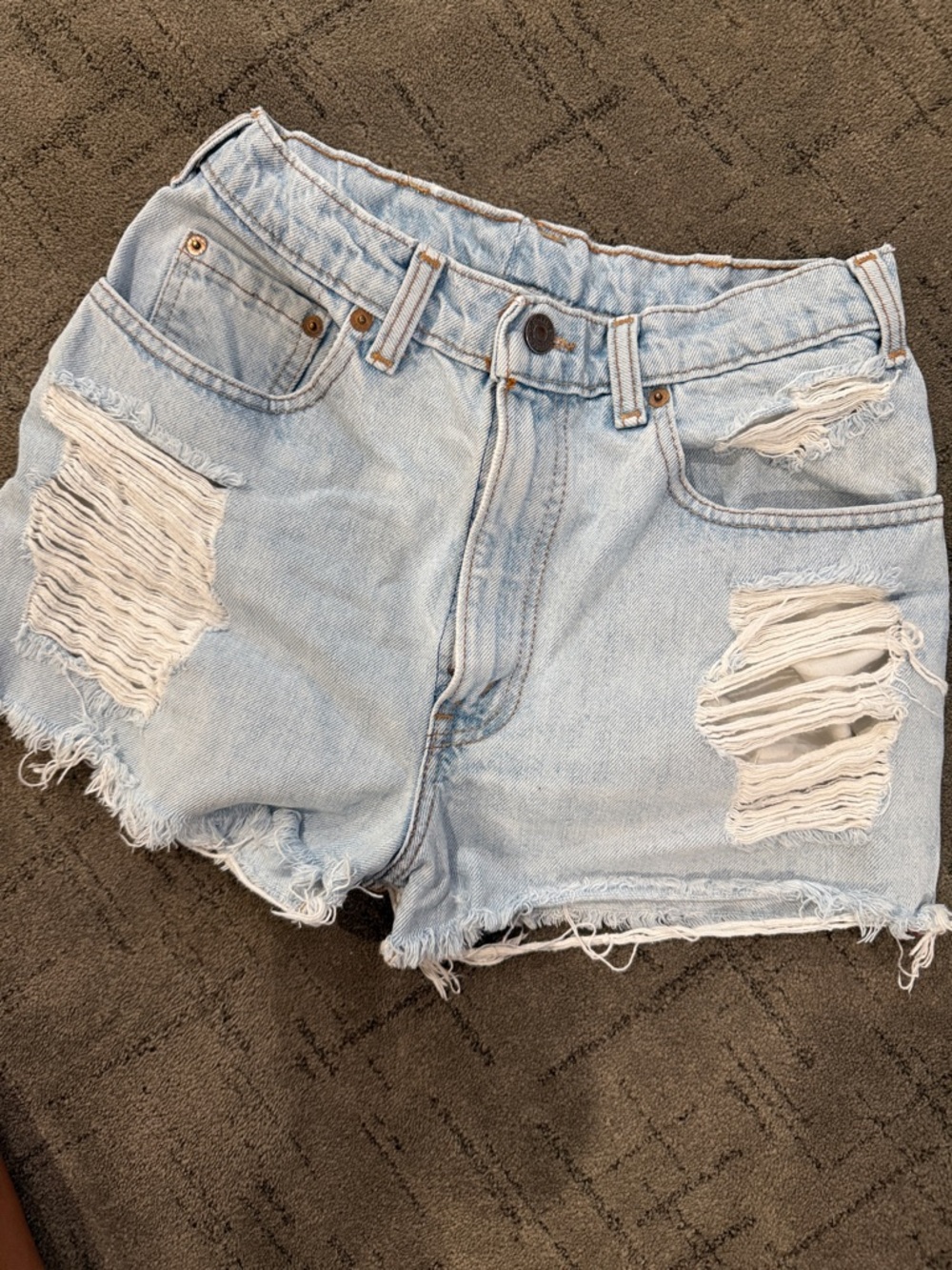 Levi’s high rise shorts